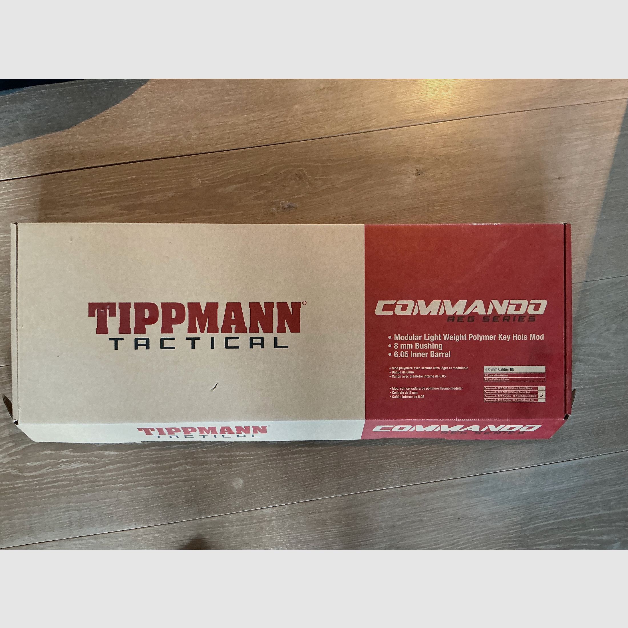 Tippmann Commando AEG Carbine 14,5” (M4, schwarz) Airsoft, Gewehr