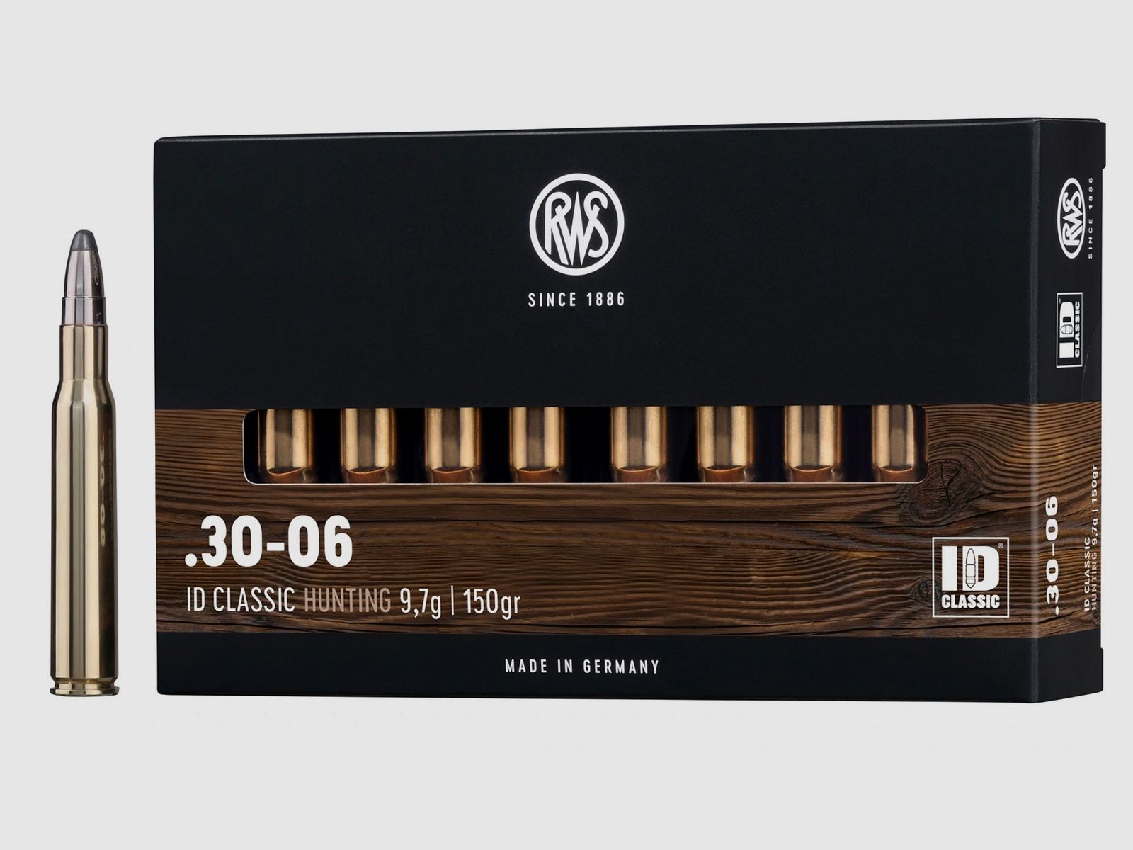 RWS 2117797 .30-06 ID Classic 9,7g/150grs. Langwaffenmunition, Bild 1 von 5