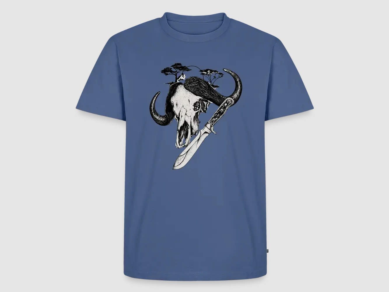 PUMA Men´s Premium T-Shirt „White Hunter – Big Game"
