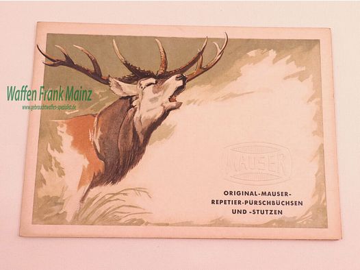 Mauser Operating Instructions