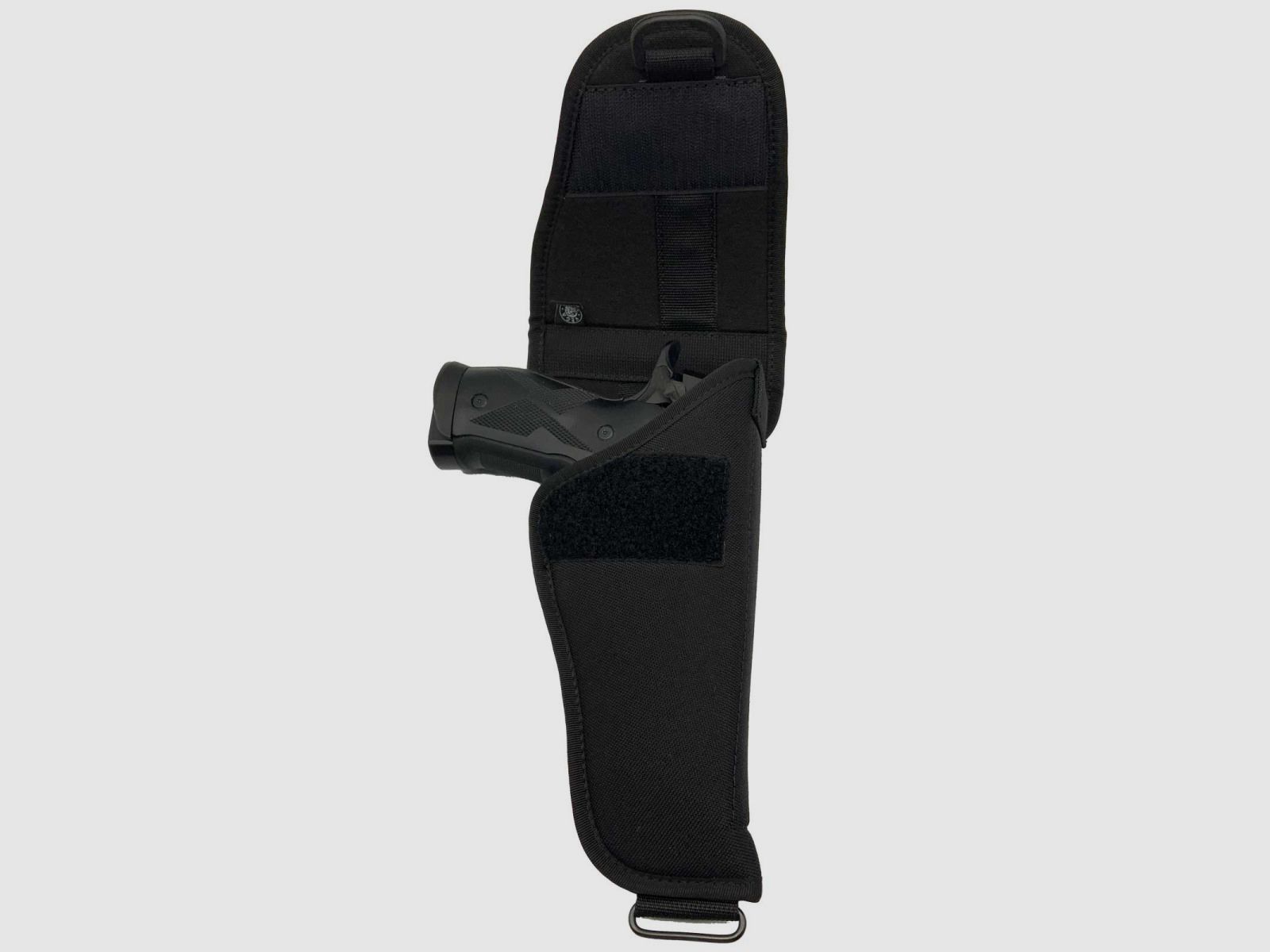 Jagd Klappenholster aus Cordura Sig Sauer P220/P226 X-SIX / P210 6", CZ SP 01 6", Desert Eagle-Schwarz-Linkshänder
