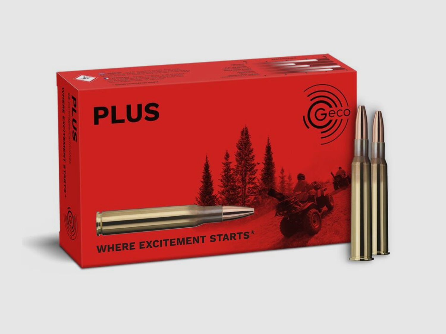 Geco hunting cartridge PLUS cal. 7X65 R TM 11.0 g