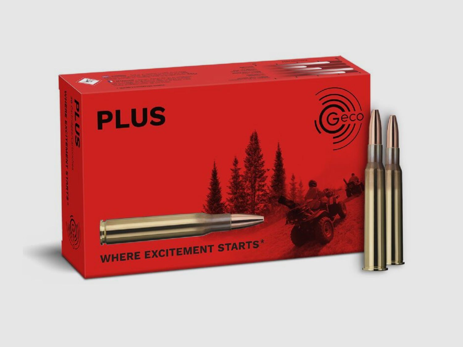 Geco hunting cartridge PLUS cal. 7X65 R TM 11.0 g