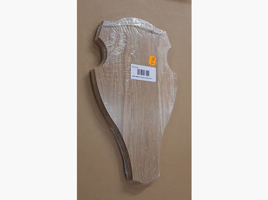 Plaque de trophée, planche à cornes, planche à bois de cerf