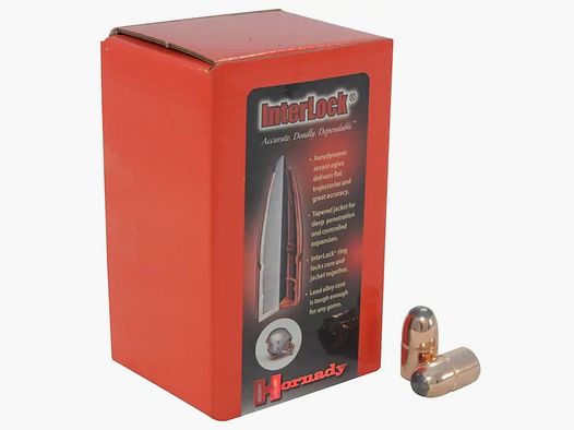 Balle Hornady .45/.458 INTERLOCK RN 350GR 50 pièces