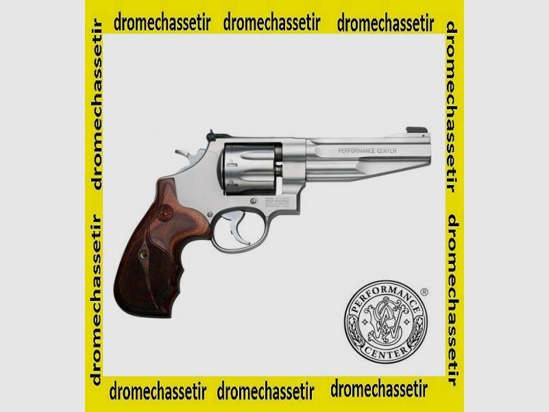 Revolver Smith & Wesson Performance Center 627, Lauf 5 Zoll, Trommel 8 Schuss, Kal. 357 Mag, Inox