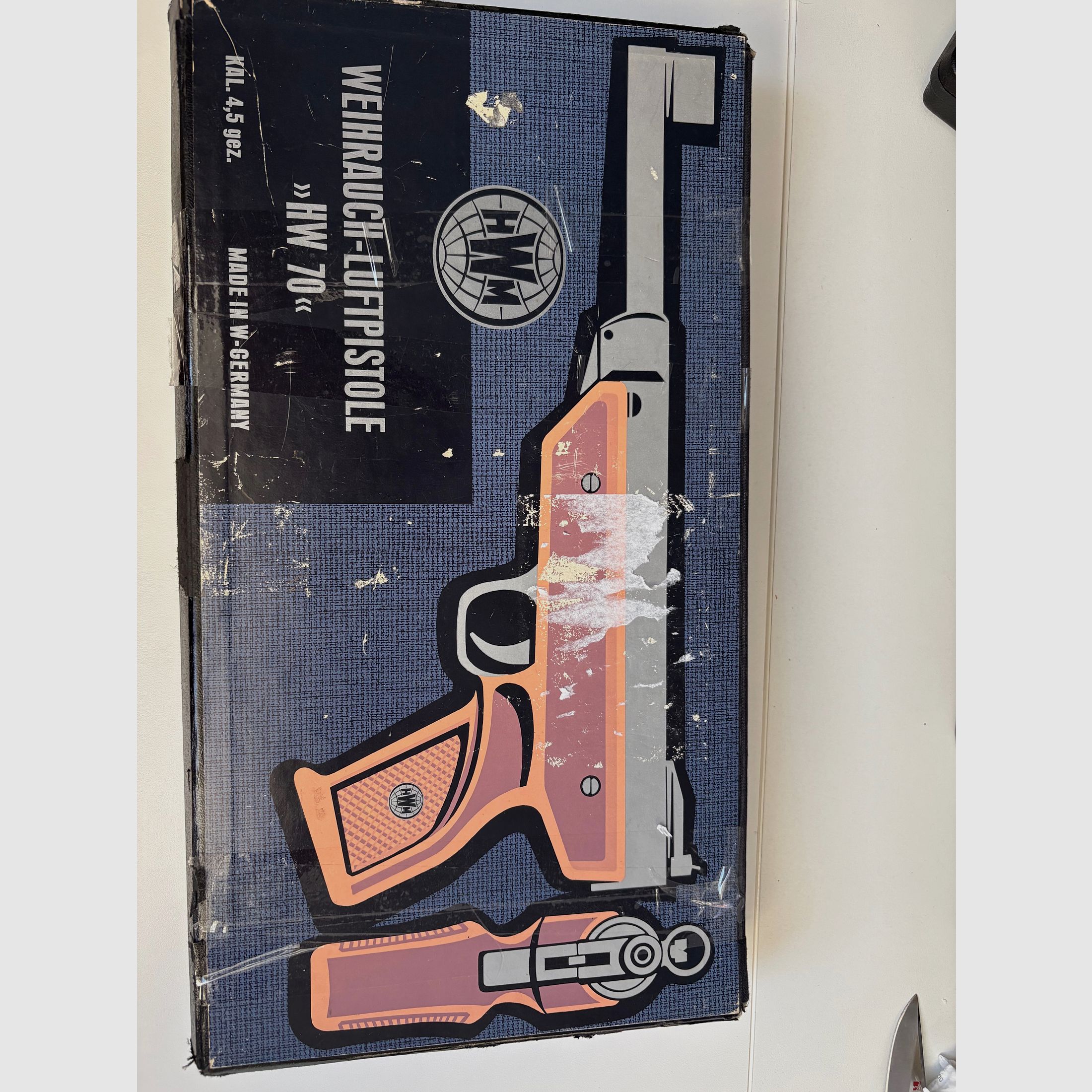 Weihrauch HW 70 – pistolet pneumatyczny – dobry stan - F - cena do negocjacji