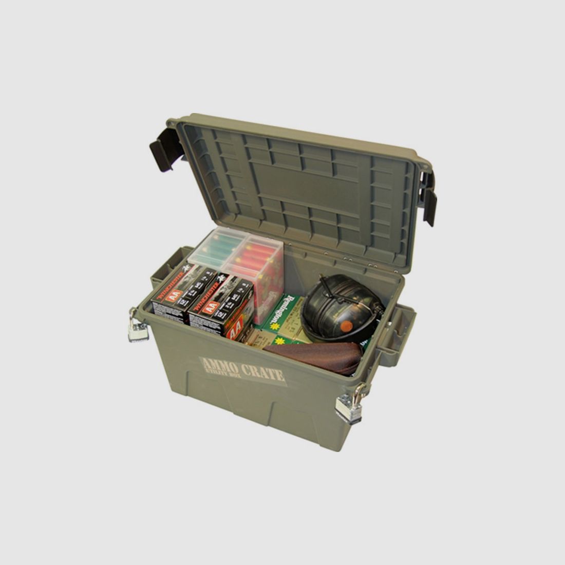 MTM scatola per munizioni ACR7-18 verde militare