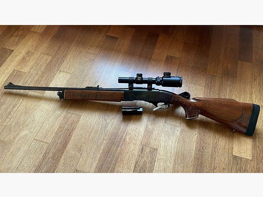 Remington 742 Woodsmaster incluso ottica Luger 1,5 - 4,5 x 2, calibro .30-06 Spri