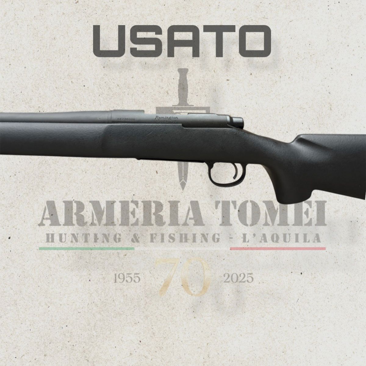 UTILISÉ – FUSIL – REMINGTON MOD. 700 POLICE cal. 308 Win., image 4 sur 4