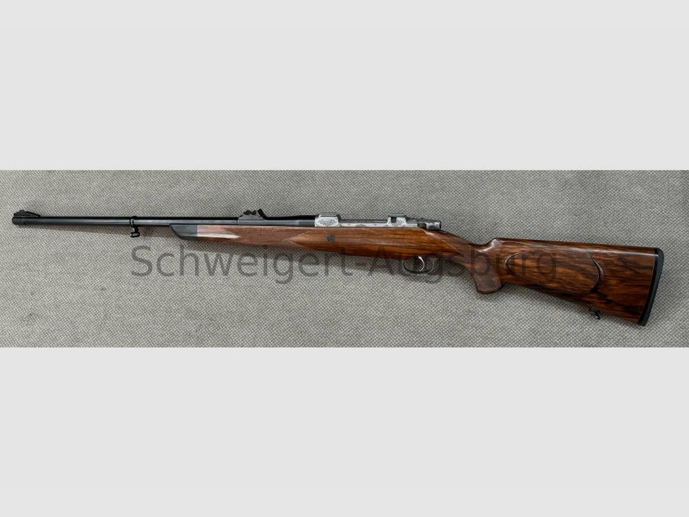 Brünner Custom Made Repetierbüchse, graviert .375H&H