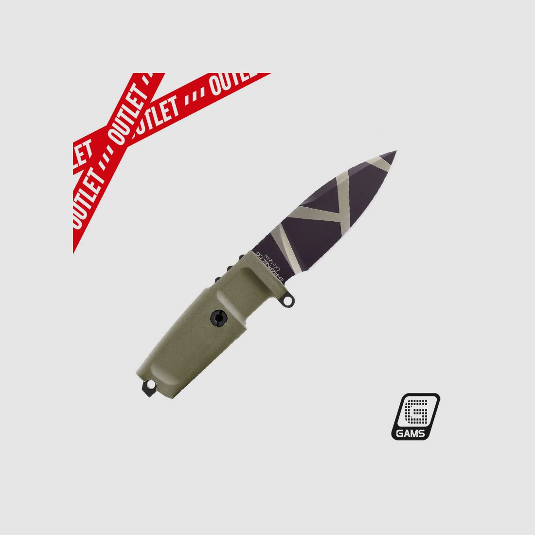 Tactical Knife Extrema Ratio Shrapnel OG Desert Warfare, image 2 of 3