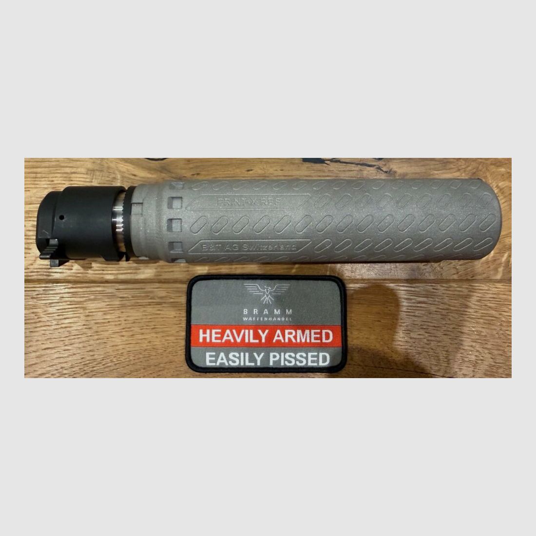 B&T AG RBS Gewehr-Schalldämpfer PRINT-X QDN - mit HUB QDN Schnittstelle