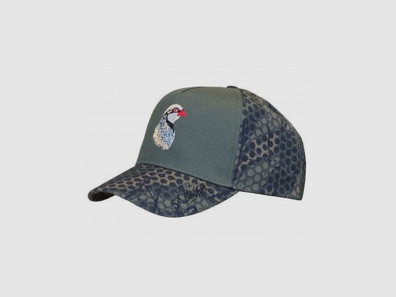 Cappello Benisport Forest Print con Ricamo di Pernice