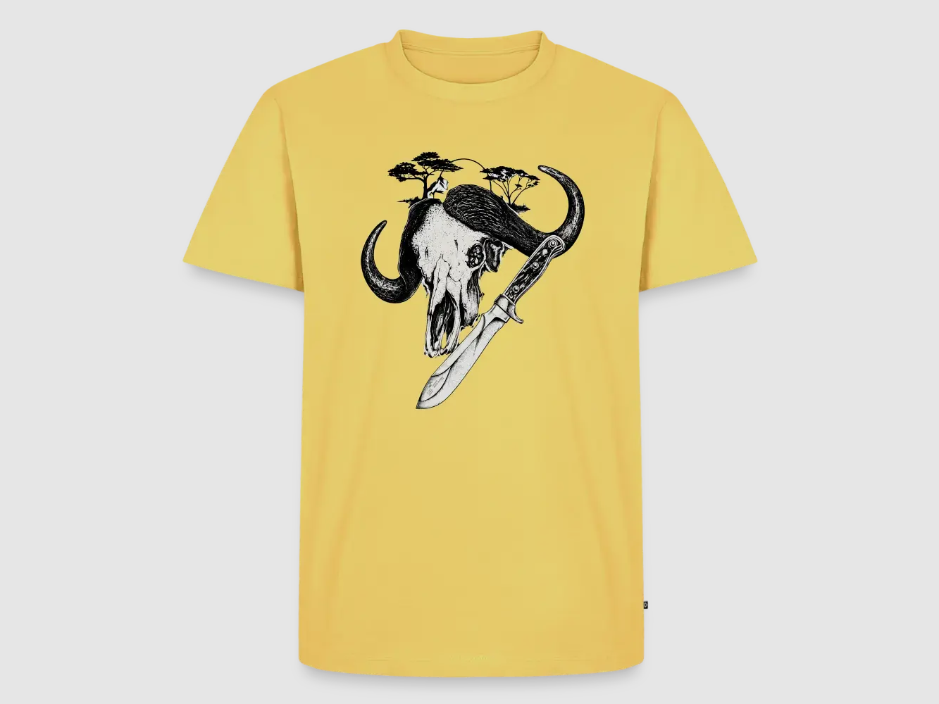 PUMA Men´s Premium T-Shirt „White Hunter – Big Game"
