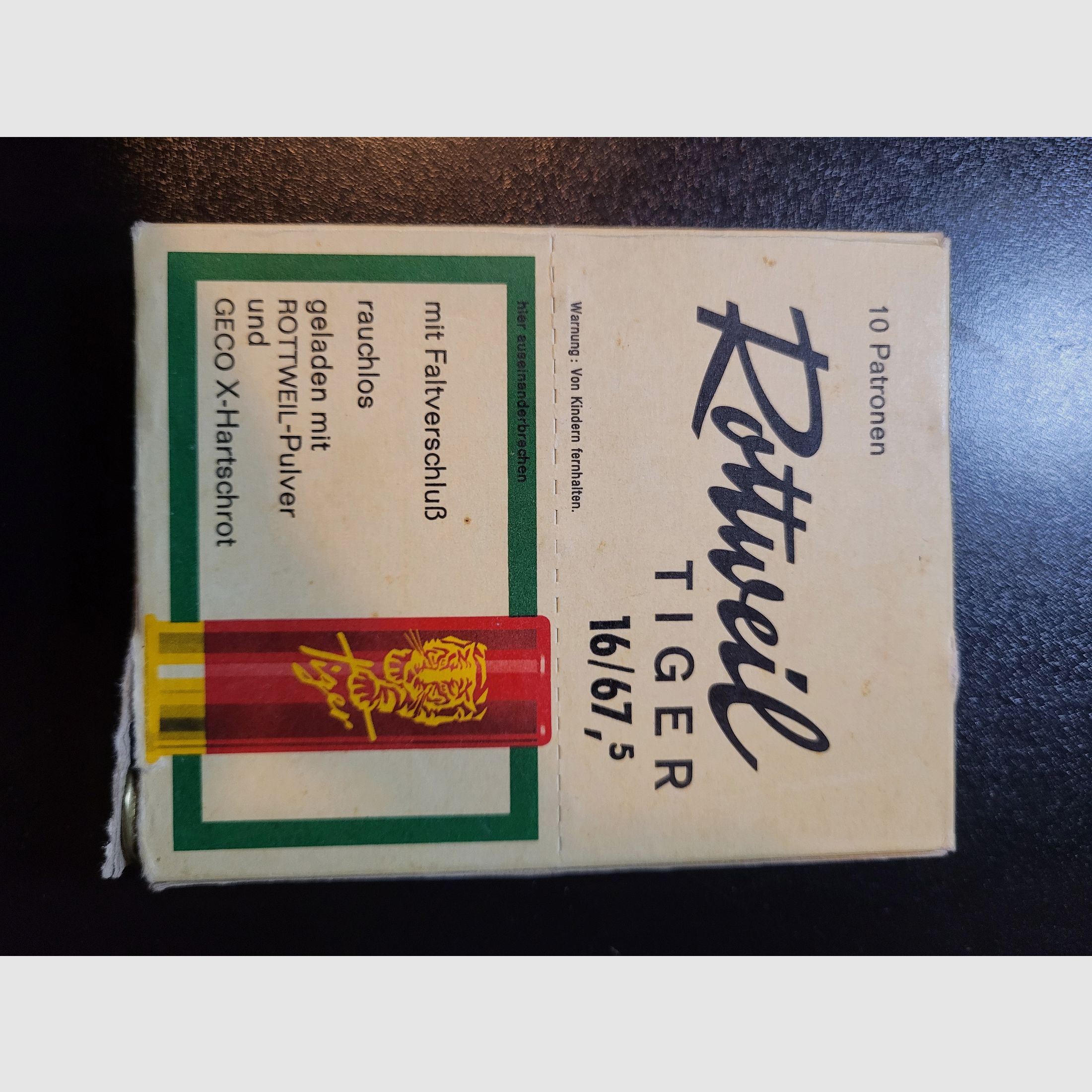 Rottweil Waidmannsheil & Tiger 16/70