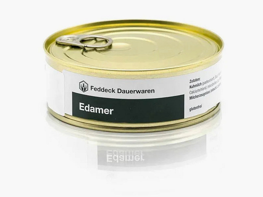 Feddeck Dauerwaren Dosenkäse Edamer 200g