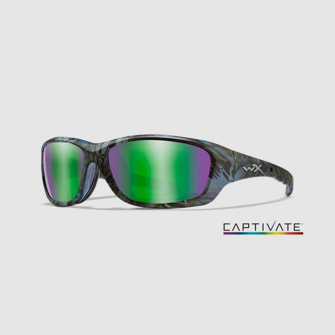 Wiley X Gravity Kryptek Green Sonnenbrille Polarisiert