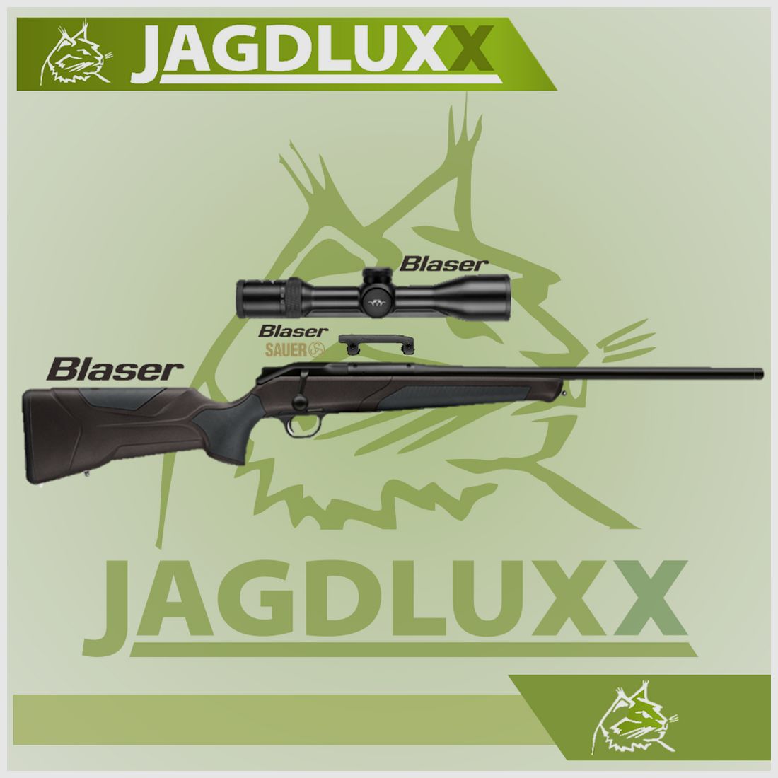 Blaser R8 Professional 2.0 in black-brown in complete set with Blaser B2 2-12x50 iC S