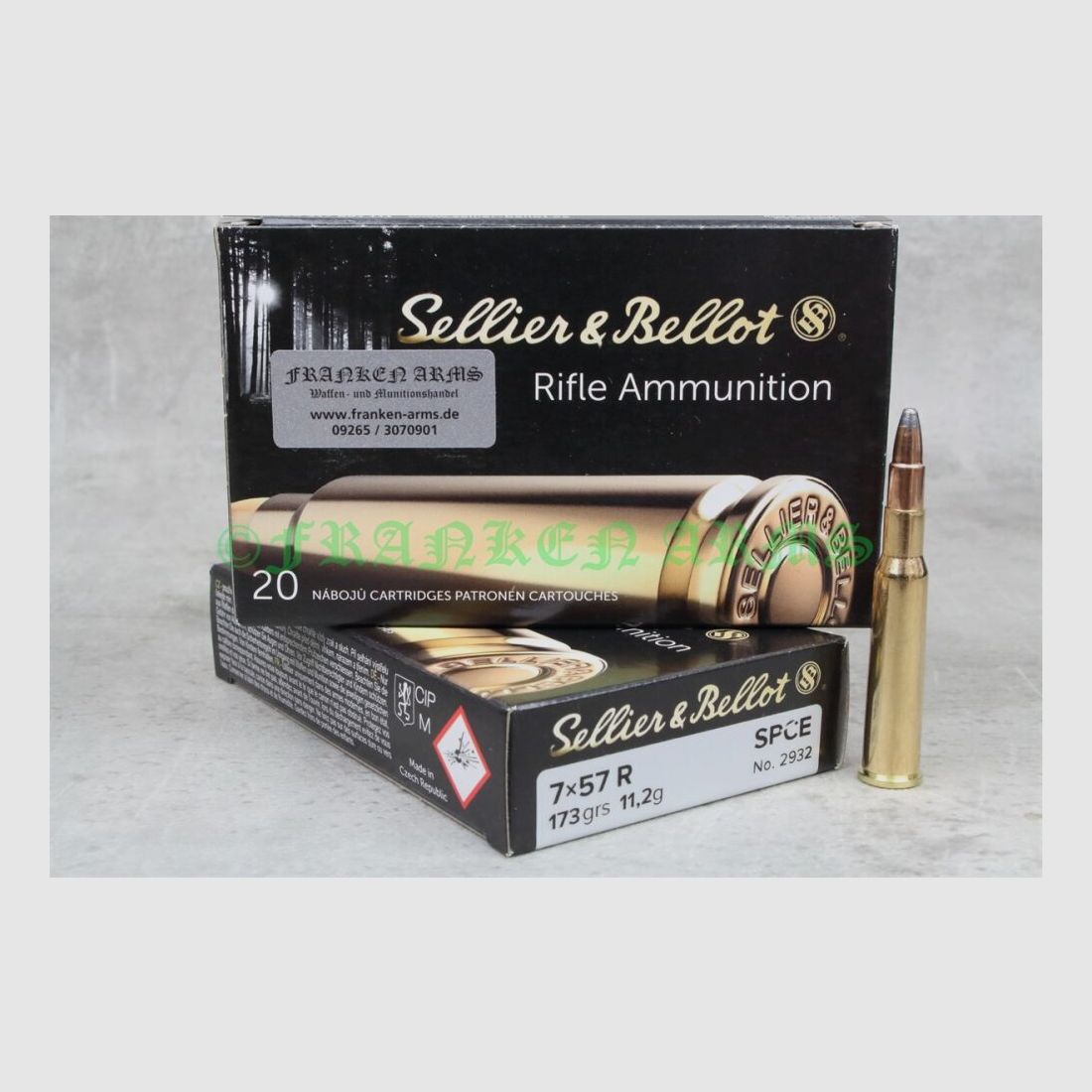 Sellier&Bellot 7x57R SPCE 173gr. 11,2g 20 Stück
