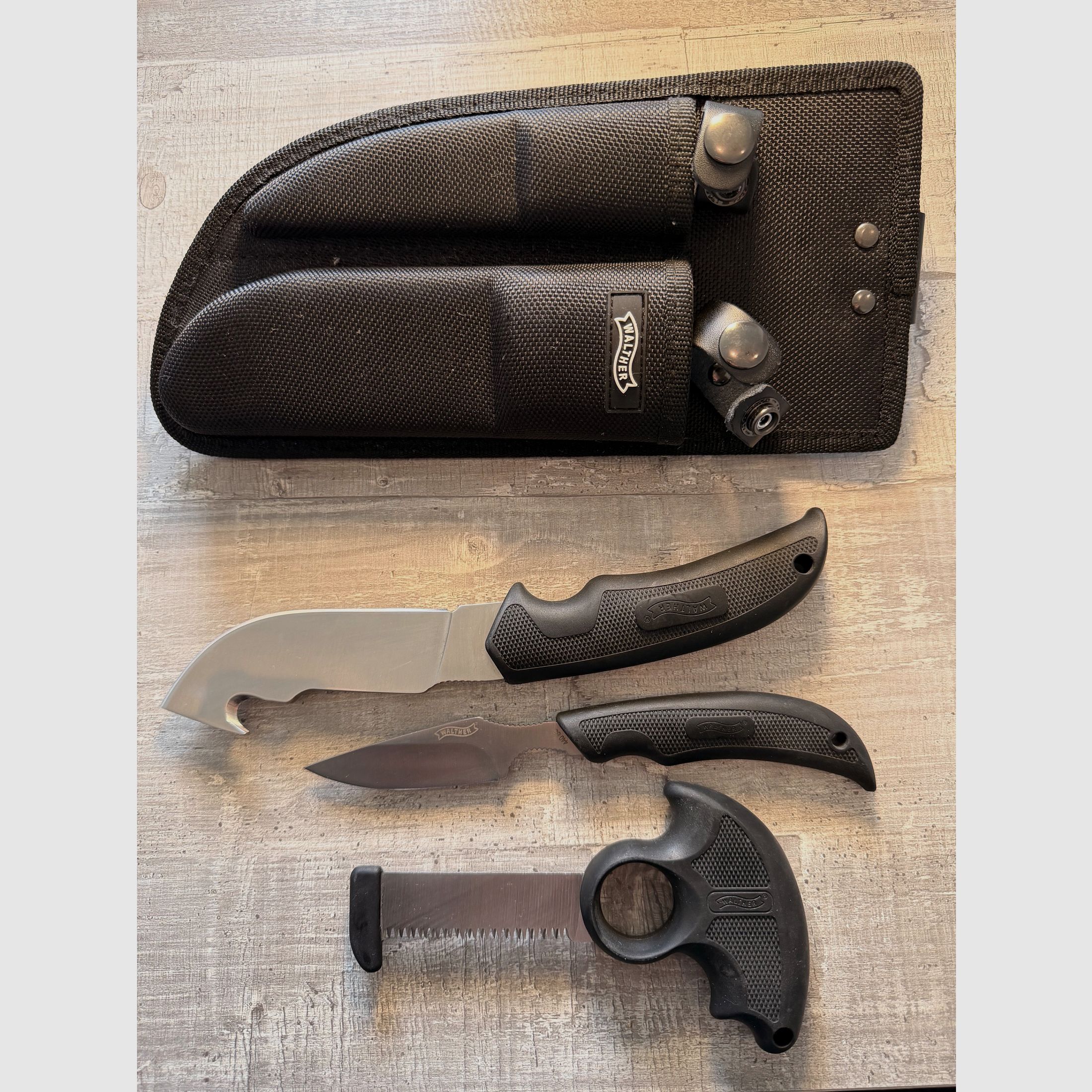 Walther Hunter Knife Set (Art.-Nr. 5.0735), afbeelding 1 van 2
