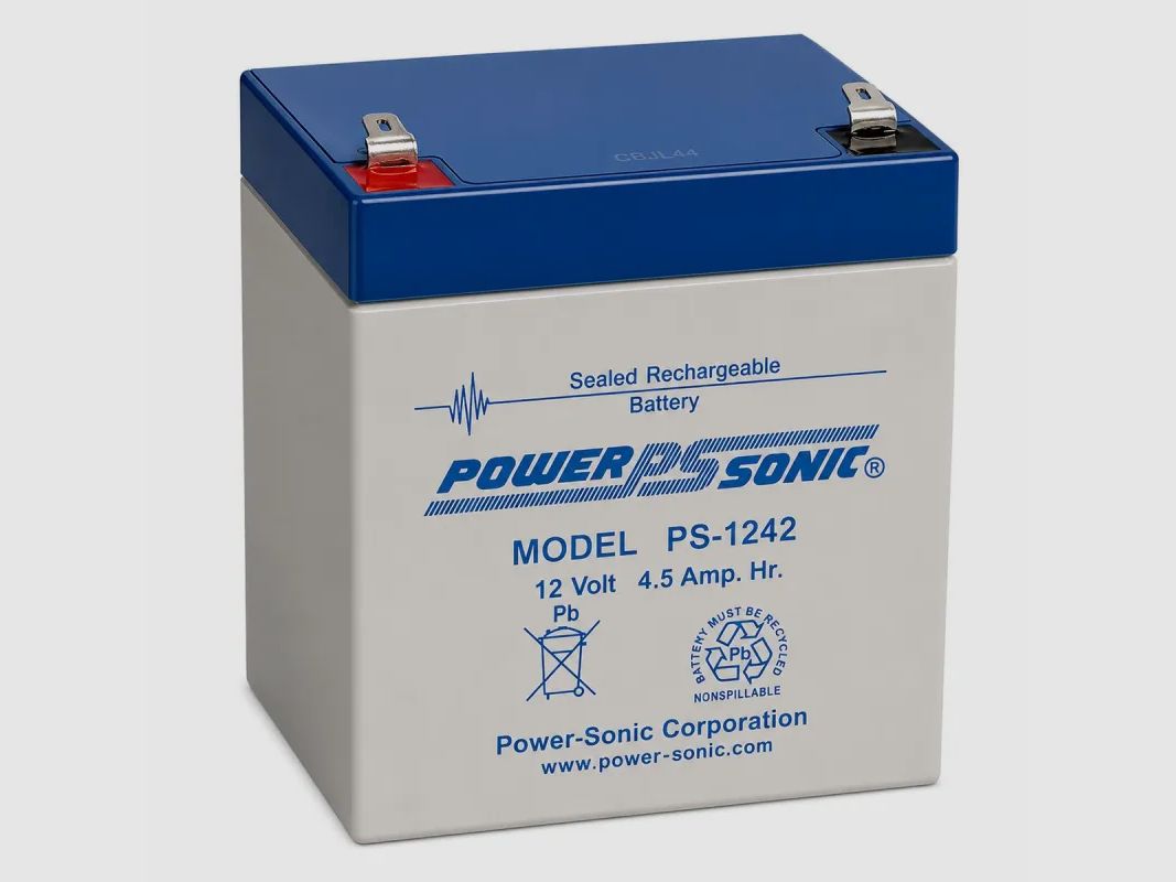 Wiederaufladbare 12V Batterie mit 4,5 AH Kapazität, Bild 1 von 4