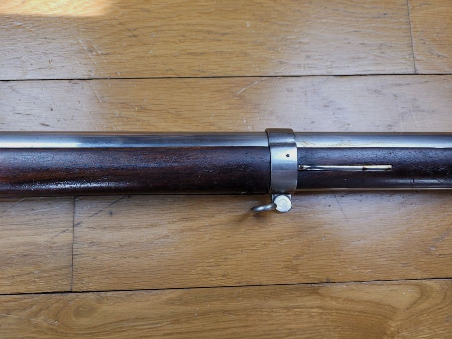 Wunderschöne Steinschlossbüchse Modell 1816 – Voltigeur-Waffe – Saint-Étienne Mai 1821 Schöne einheitliche Stempel – Wunderschönes Holz Seltene Waffe, Bild 8 von 30