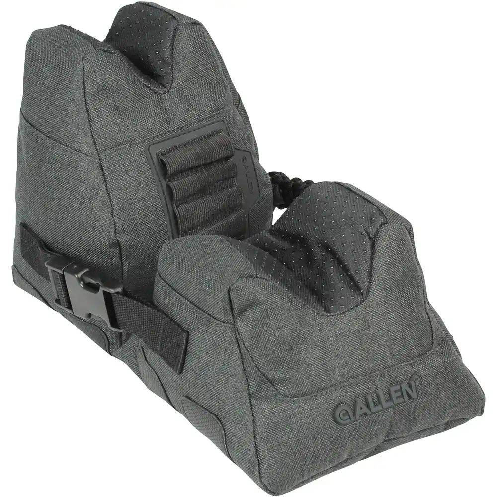 Allen Supporto per Fucile a Due Pezzi con Portacariche, Riempito – Nero, immagine 4 di 4