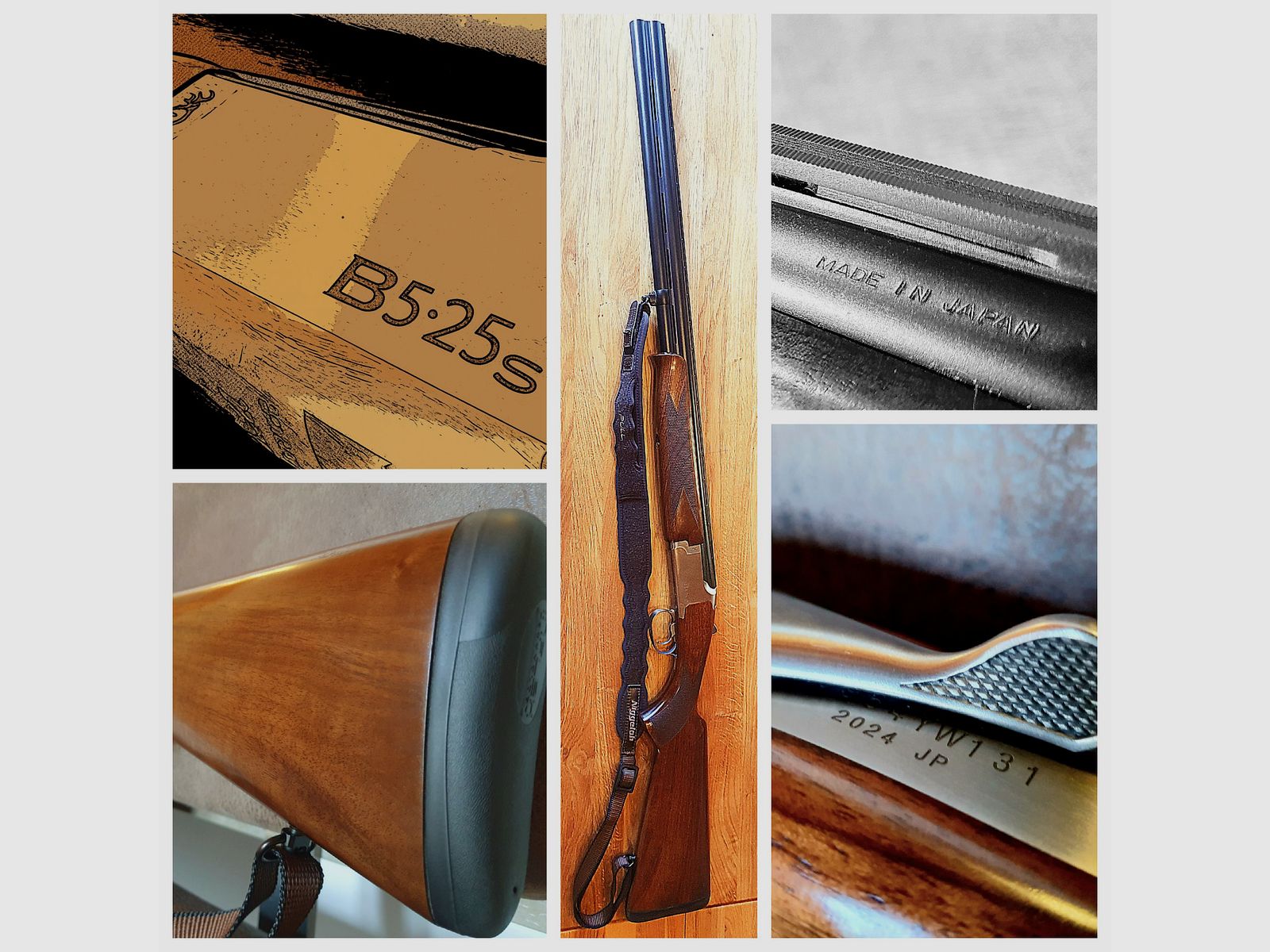 Browning b525s, Bockdoppelflinte, Flinte,Schrotflinte