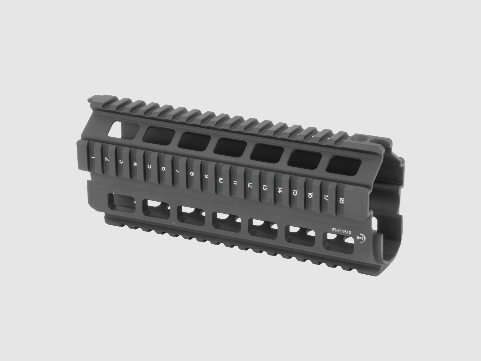 B&T Handguard for Benelli M4 Super 90 - one-piece forend with 4 Picatinny/NAR rails, image 1 of 2