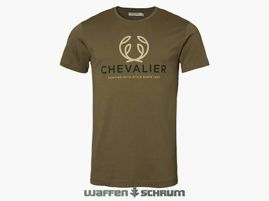 Camiseta Chevalier Logo Chevalier Verde Bosque