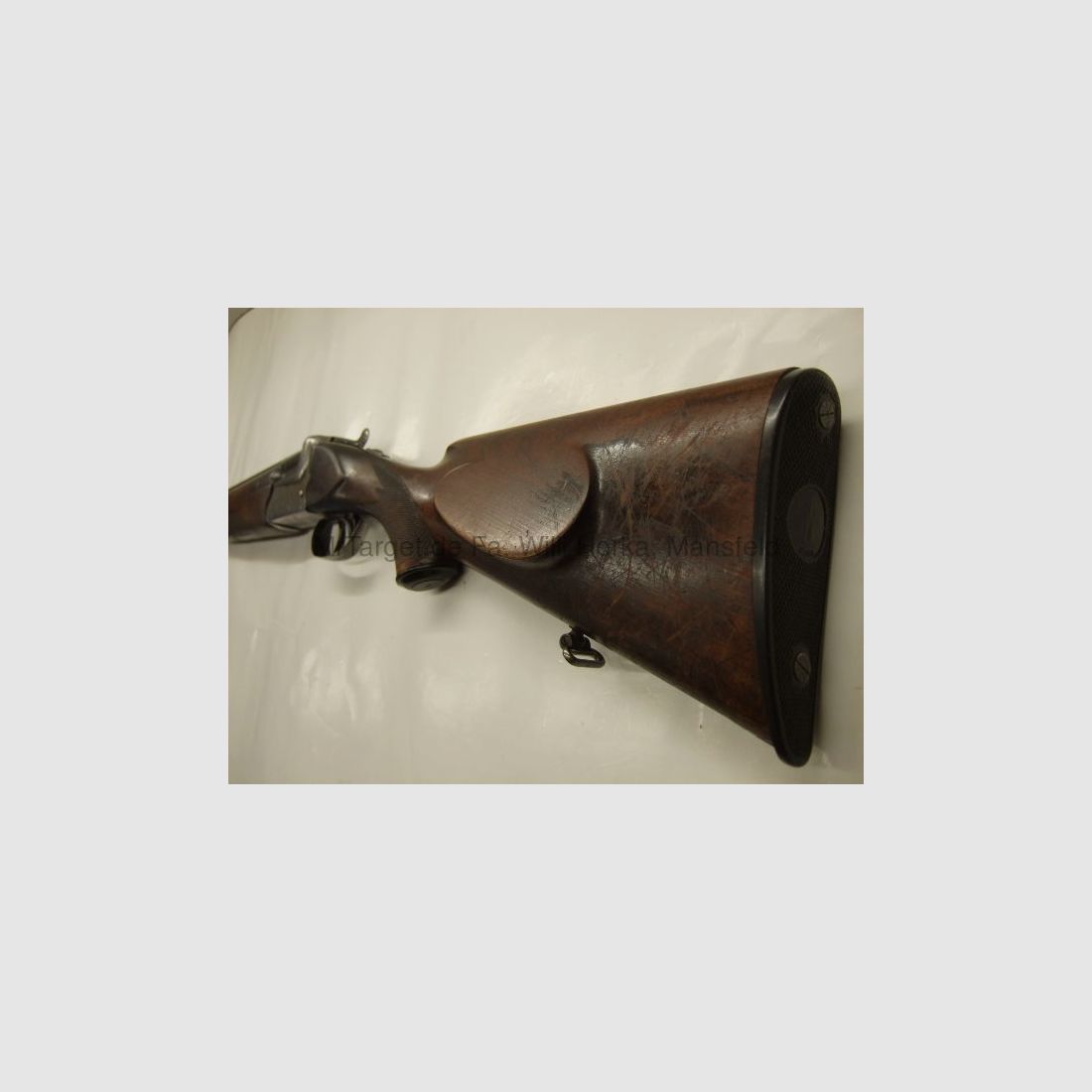 Simson Suhl escopeta de caza de doble cañón * Doble disparador * Estado nota 2,5