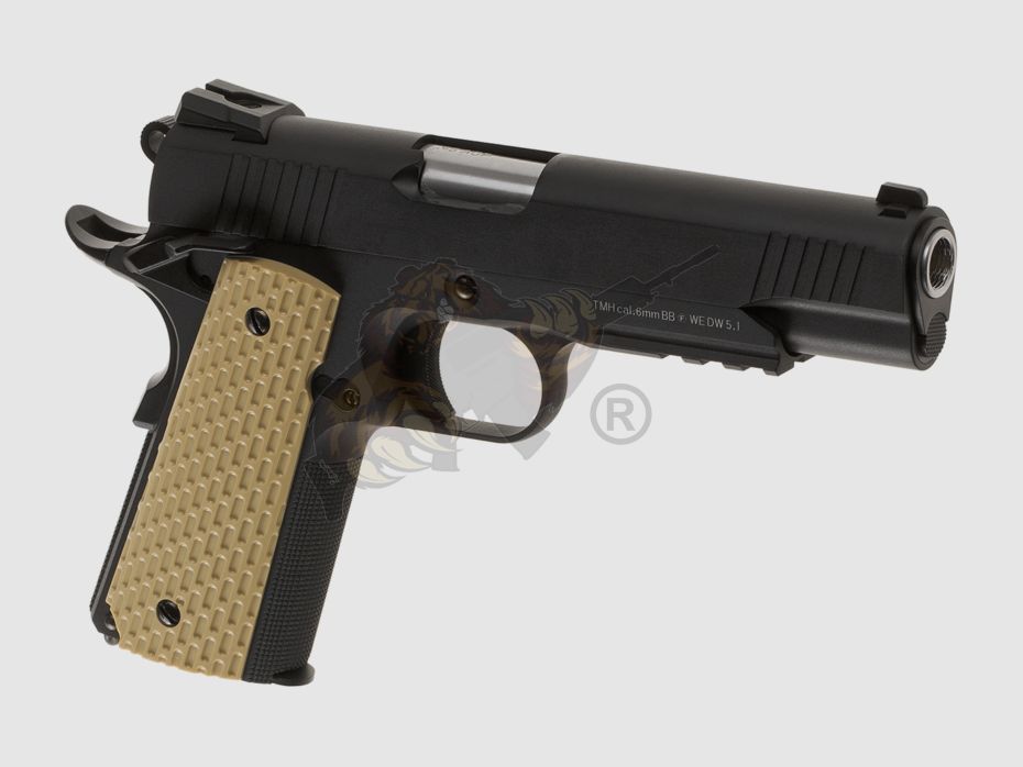 Desert Warrior 5.1 Full Metal GBB in Schwarz