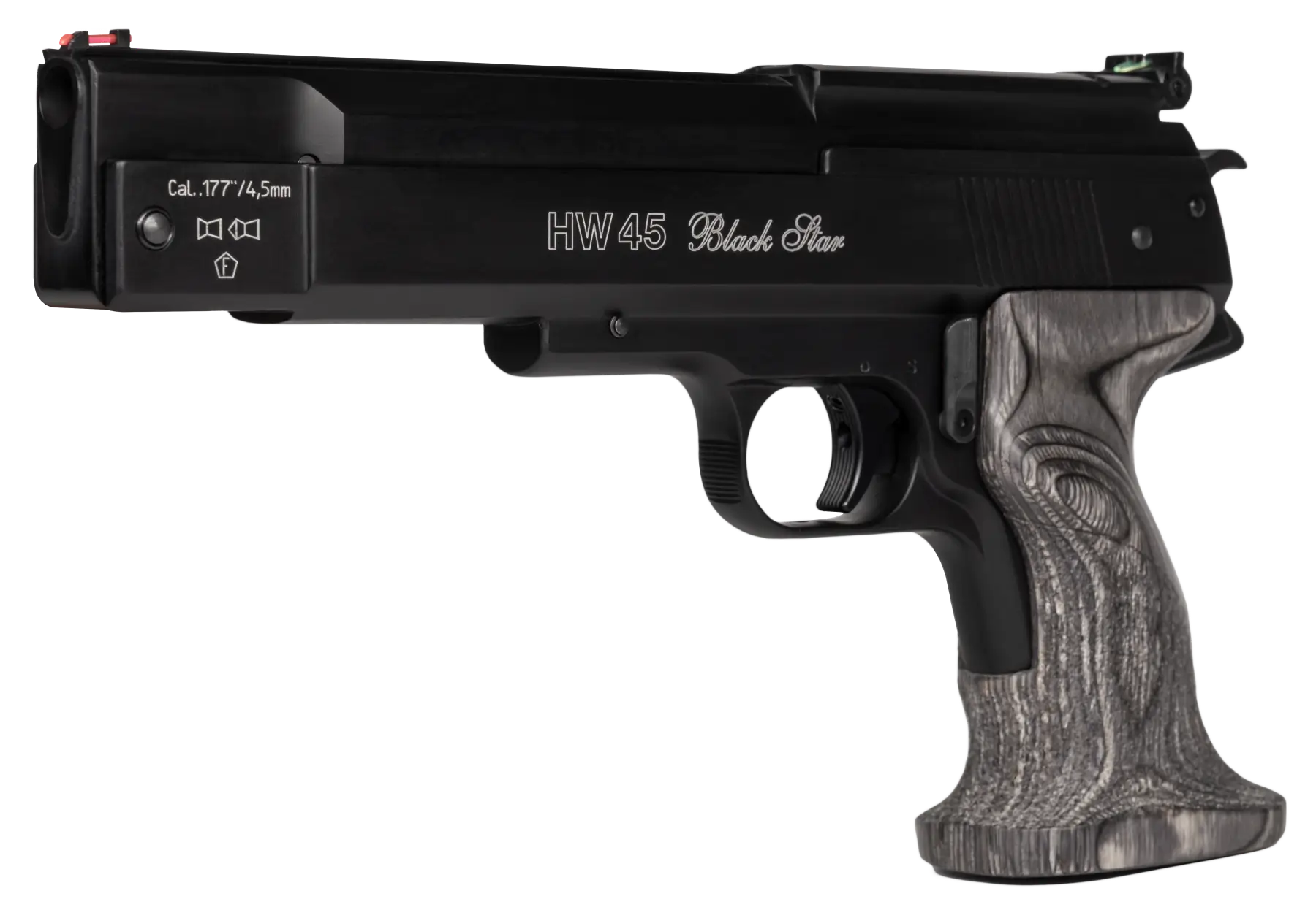 Weihrauch Luftpistole HW 45 Black Star, Bild 2 von 3