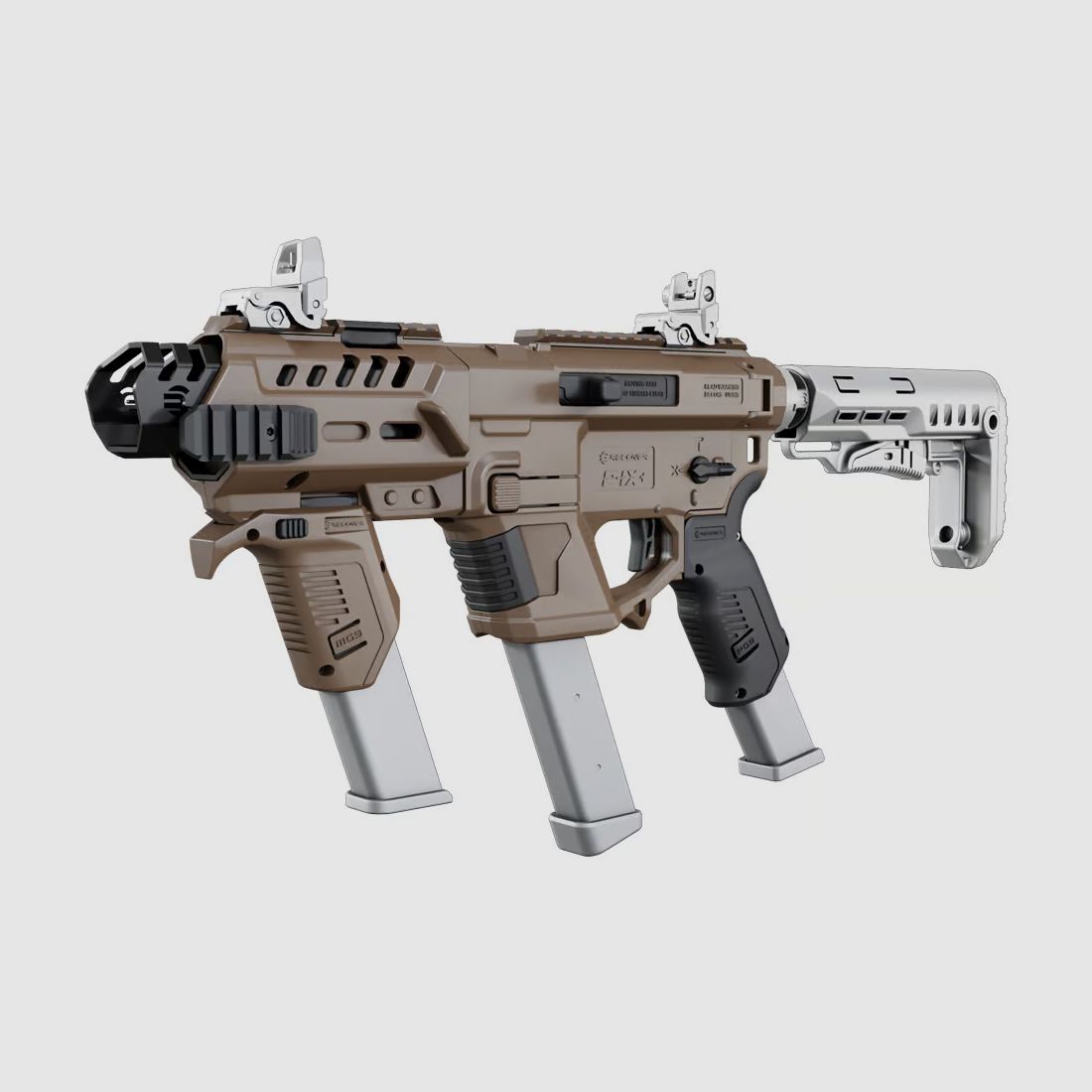 RECOVER AR-Style Piattaforma per Glock Tan