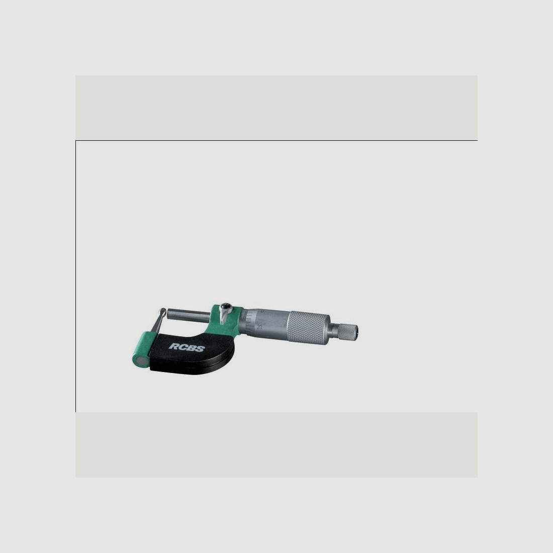RCBS 87324 Vernier Ball Micrometer 0–1 Inch