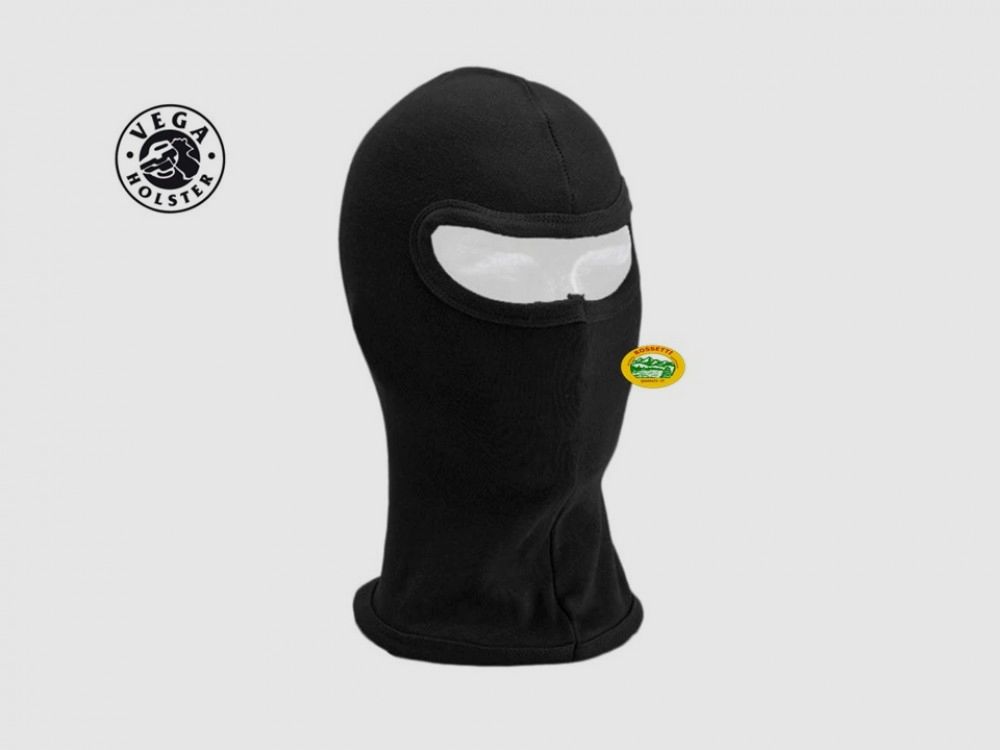 VEGA HOLSTER Balaclava Passamontagna Baumwolle Schwarz