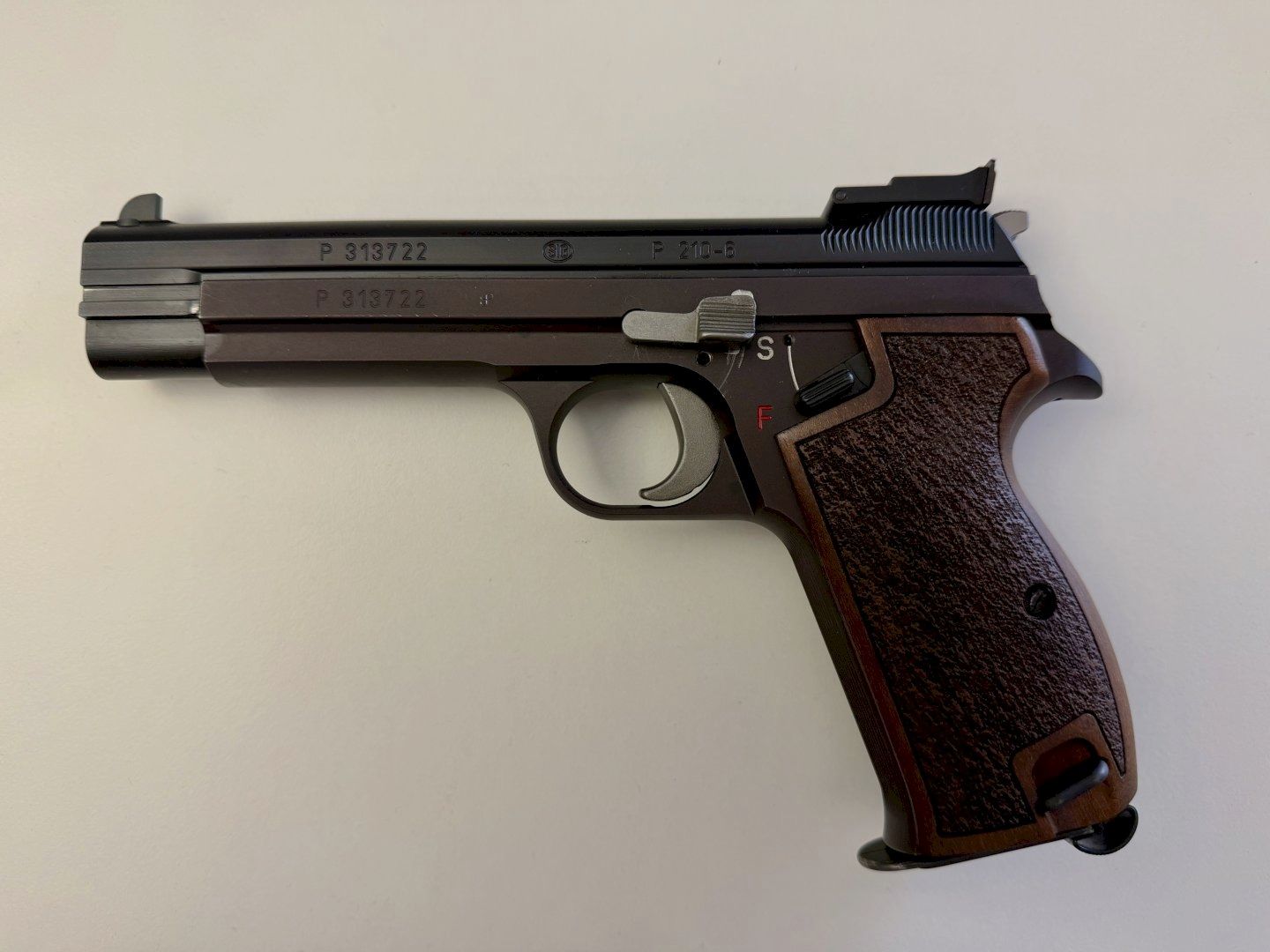SIG P210-6 - 9 mm Para, nummerngleich