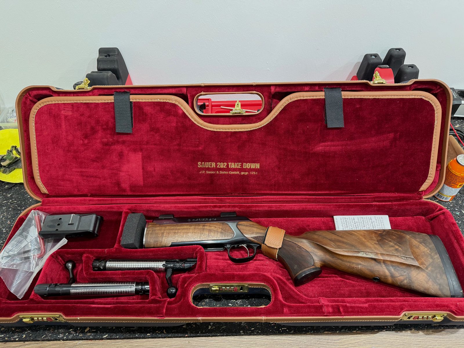 Sauer 202 Elegance Take-Down with interchangeable barrel