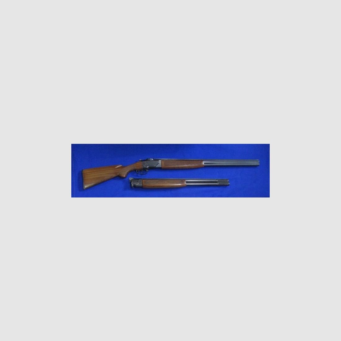 Brünner Bockdoppelflinte Trap mit Wechsellauf Skeet 12/70
