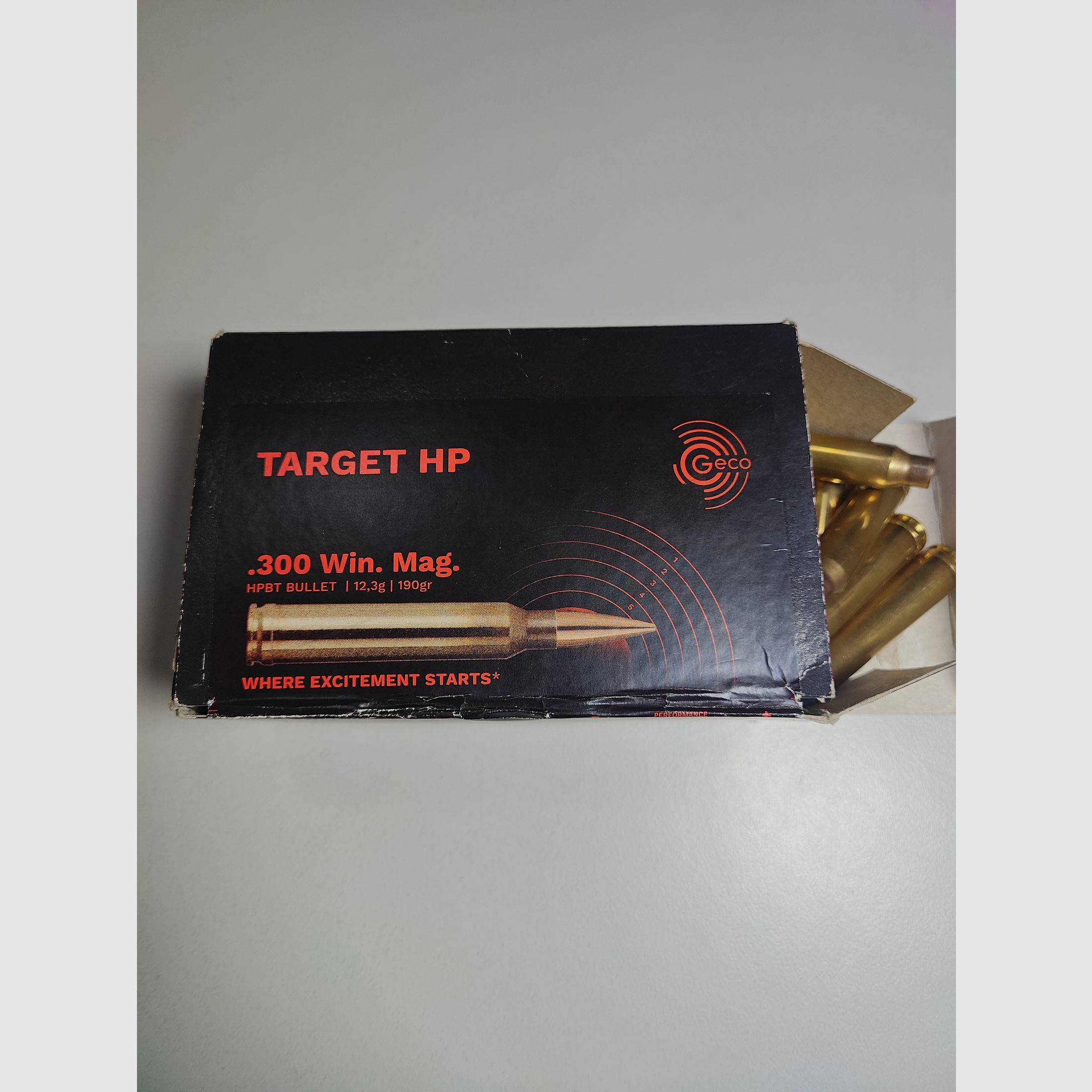 .300 Win. Mag. 300 Win Mag Winchester Magnum hulzen van Geco ( RWS )