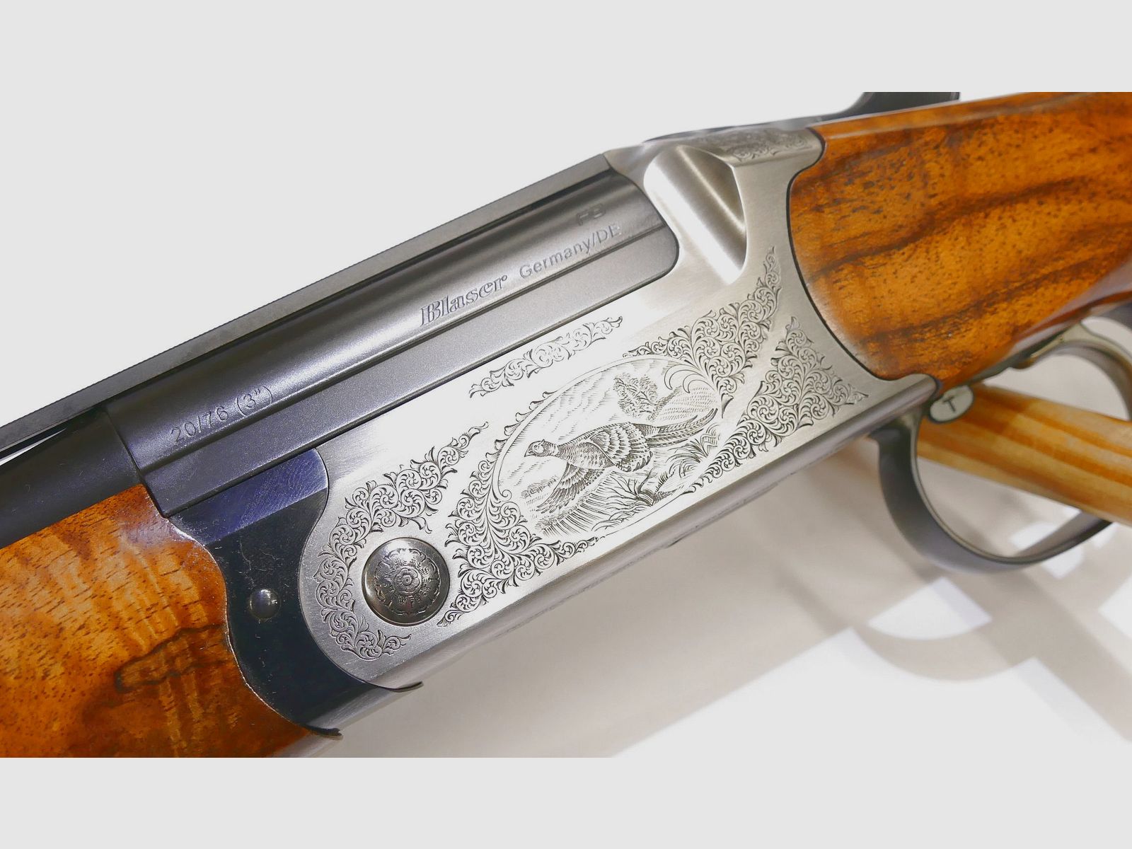 Blaser F 3 Luxus Game Comp.  76 mm 20/76 Bockdoppelflinte