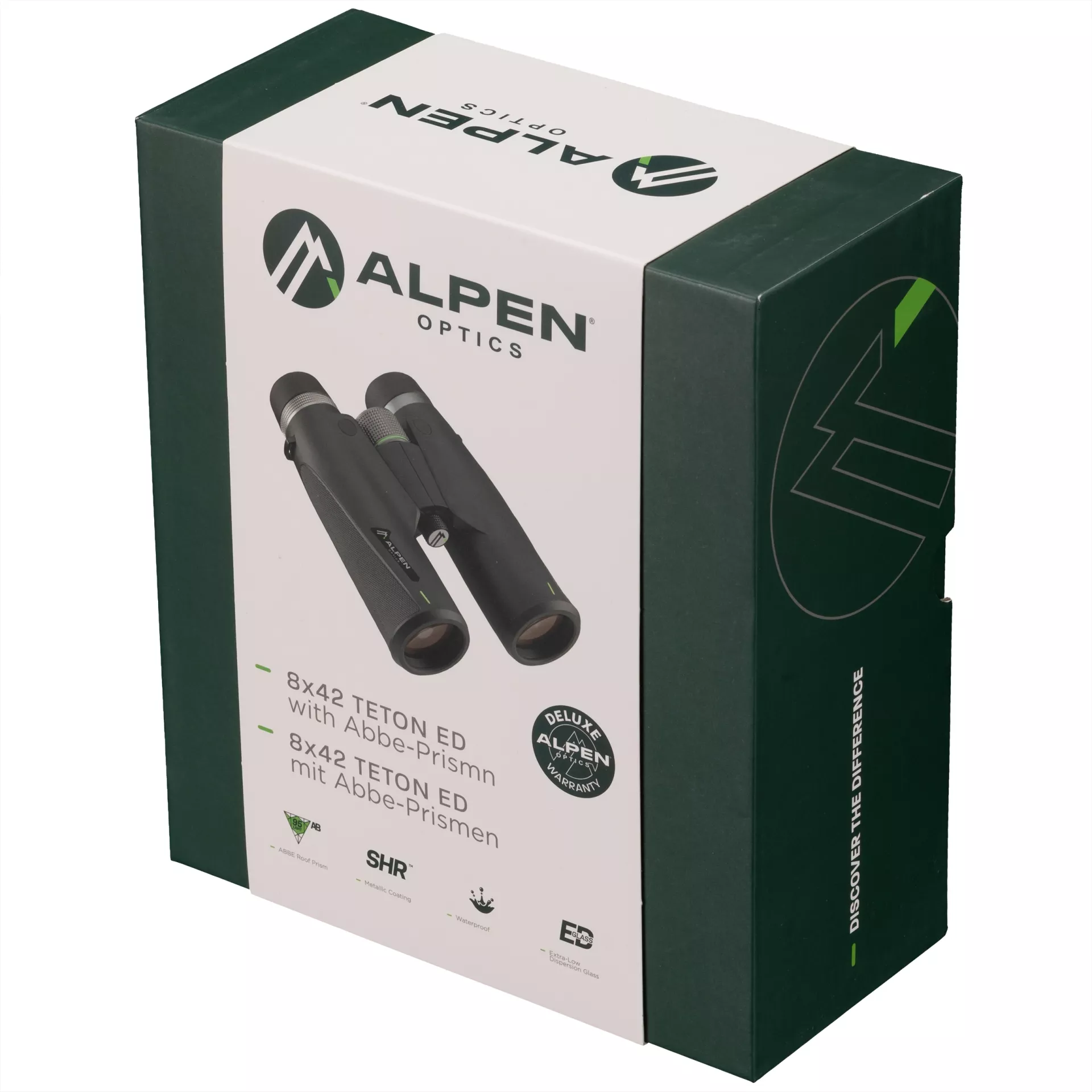 ALPEN OPTICS Teton 8x42 Fernglas mit Abbe-Prismen / ED-Glas, Bild 7 von 7
