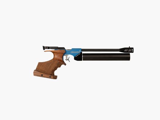Pistola de aire Hämmerli Match AP20 PRO Memory 3D con empuñadura de nogal 4,5mm Diabolo