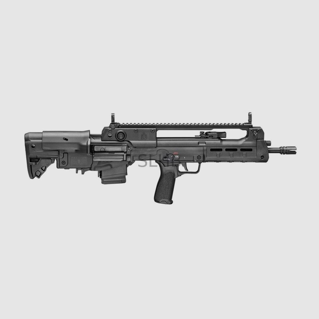 HS (Springfield) Helion VHS 2s compleet met AR15-magazijnadapter, 3 magazijnen en koffer