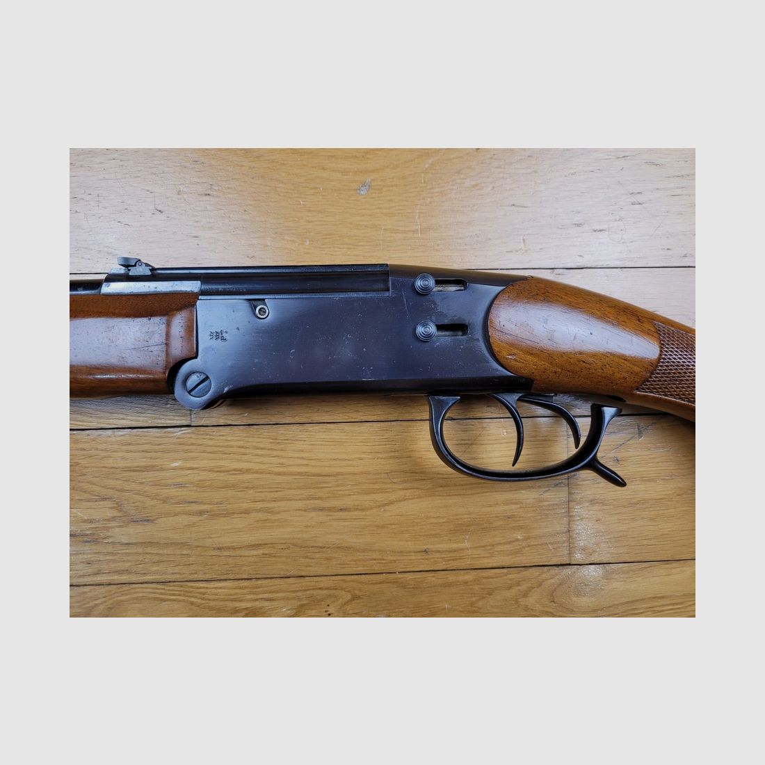 Sehr schöne und seltene Bockflinte SIDNA – Kaliber 410 und 22LR – klappbar – St Étienne, Bild 5 von 11