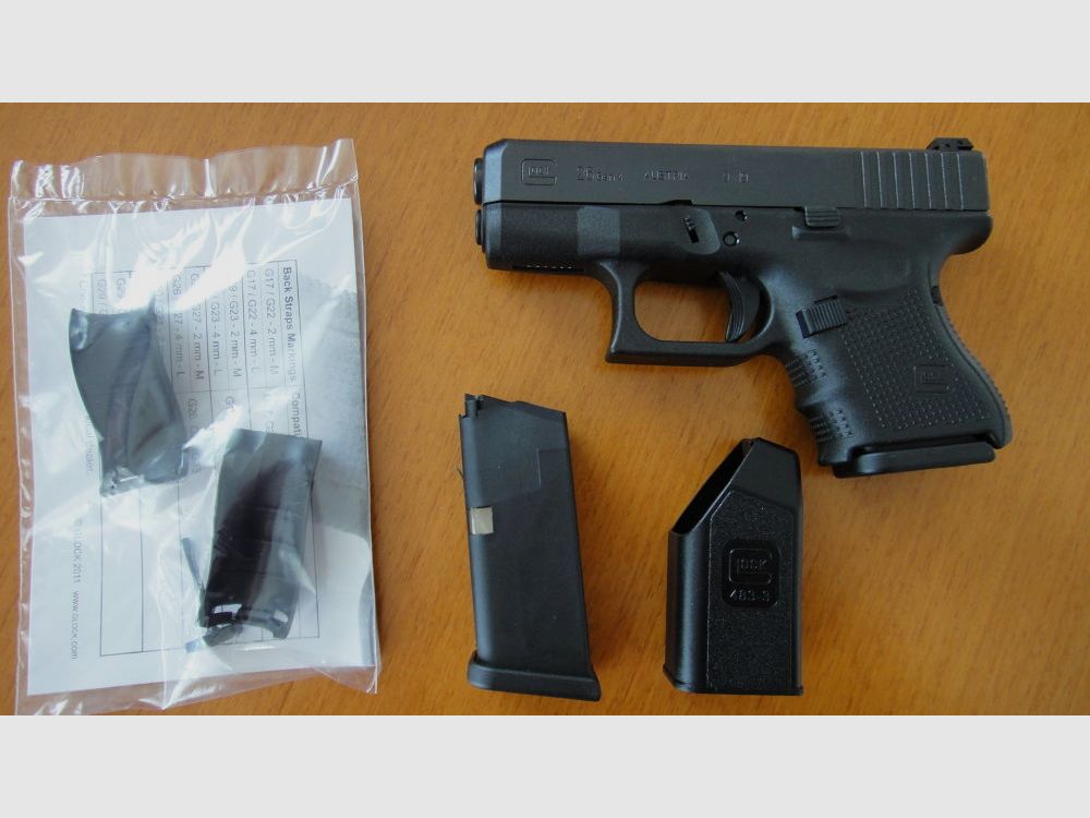 Glock SL pistol Glock 26 caliber 9mm 4th gen.
