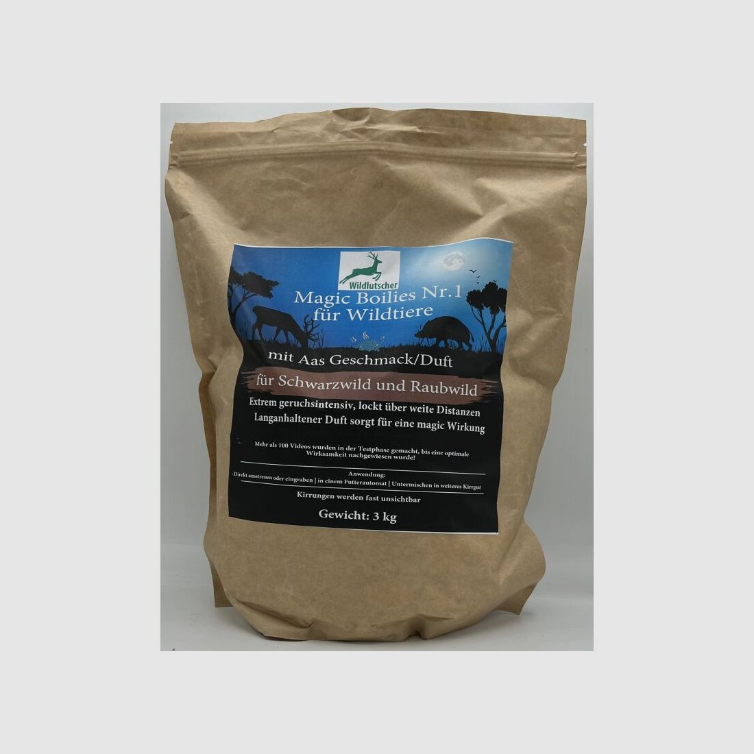 Wildlutscher Magic Boilies Nr.1 Aas-Duft 3kg