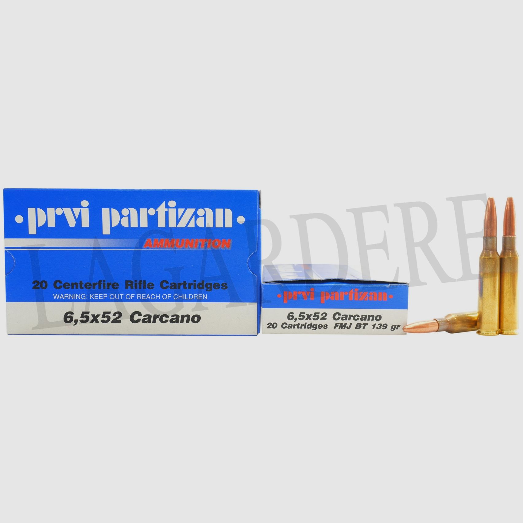 PRVI PARTIZAN A-208 139 GRS/9G (Patrone mit Geschoss)