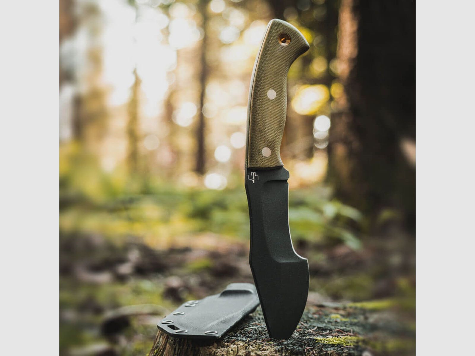 Böker Plus – Mini Tracker Olive 02BO027, Bild 3 von 5